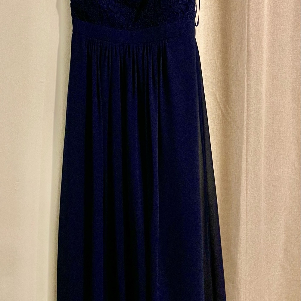 Prom or Bridesmaid Navy Blue Dress